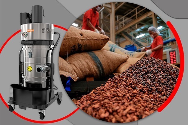 Промышленные пылесосы для сбора загрязнений при производстве шоколада промышленные пылесосы для сбора загрязнений при производстве шоколада