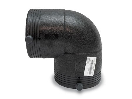 Отвод электросварной 90° PN16 SDR11 PE100 D160 Отвод электросварной 90° PN16 SDR11 PE100 D160