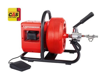 Аккумуляторная машина для прочистки труб модели RODRUM Vario Clean Аккумуляторная машина для прочистки труб модели RODRUM Vario Clean